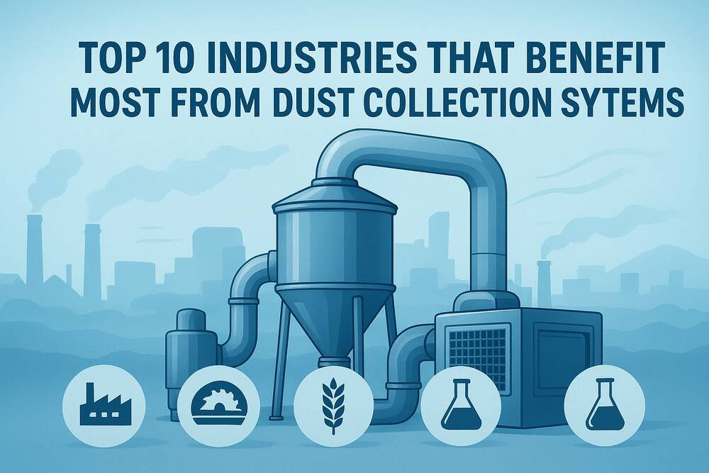 Top 10 Industries That Benefit Most from Dust Collection Systems